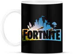 printfashion Fortnite #2 - Bögre - Fekete (1115781)