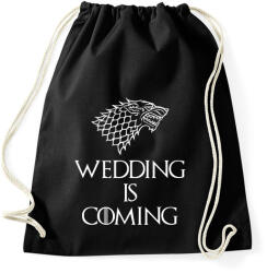 printfashion Wedding is Coming - Sportzsák, Tornazsák - Fekete (2824008)