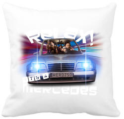 printfashion relax_mercedes02 - Párnahuzat, Díszpárnahuzat - Fehér (14385845)