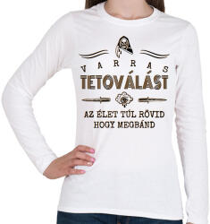 printfashion Varras tetoválás - Női hosszú ujjú póló - Fehér (12607184)