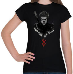 printfashion Guts minta (Berserk) - Női póló - Fekete (11873612)