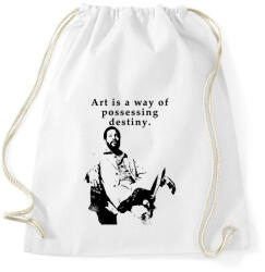printfashion marvin gaye quotes - Sportzsák, Tornazsák - Fehér (15573799)