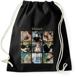 printfashion Manet - részleket - Sportzsák, Tornazsák - Fekete (11900267)