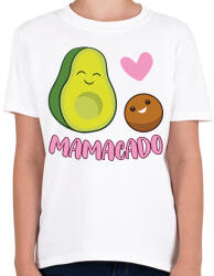 printfashion Mamacado - Gyerek póló - Fehér (13296742)