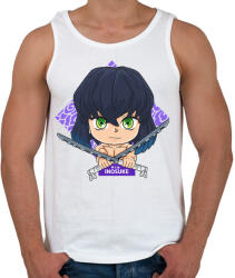 printfashion DS Inosuke - Férfi atléta - Fehér (5129452)