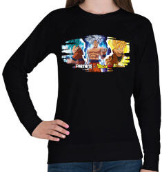 printfashion FortnitexDragonBall - Női pulóver - Fekete (8255210)