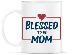 printfashion Blessed mom - Bögre - Fehér (2513979)