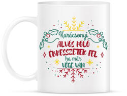 printfashion Ha már vége van - Bögre - Fehér (9479878)