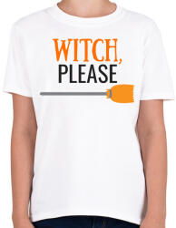 printfashion WITCH PLS - Gyerek póló - Fehér (1871410)