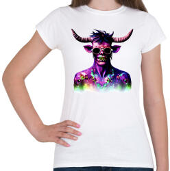 printfashion Minotaurusz_Zombi_1 - Női póló - Fehér (14077222)