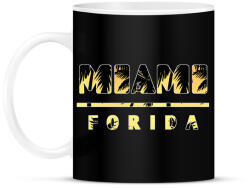 printfashion Miami - Bögre - Fekete (4391968)