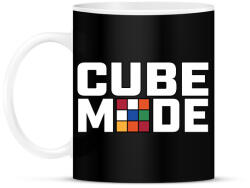 printfashion Cube mode - Bögre - Fekete (15632415)