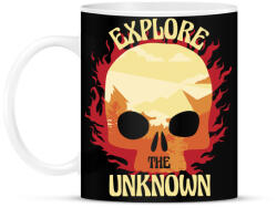 printfashion Explore - fedezd fel az ismeretlent - Bögre - Fekete (5646675)