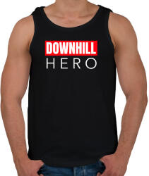 printfashion DOWNHILL HERO - Férfi atléta - Fekete (10350379)
