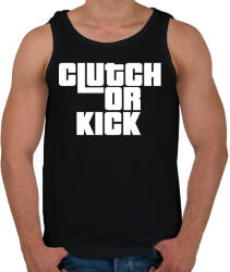 printfashion Clutch or Kick - Férfi atléta - Fekete (1693432)