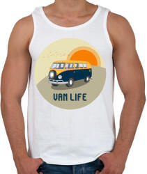 printfashion Van life 1 - Férfi atléta - Fehér (5249585)