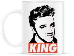 printfashion Elvis Presley - Bögre - Fehér (1746414)