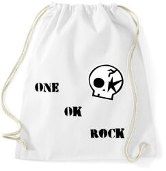 printfashion One Ok Rock - Sportzsák, Tornazsák - Fehér (814863)