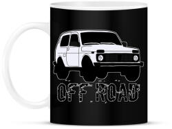 printfashion OFF ROAD - Bögre - Fekete (5518181)