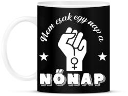 printfashion Nem csak egy nap - Bögre - Fekete (12637131)