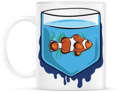 printfashion Zseb hal - Bögre - Fehér (1087461)