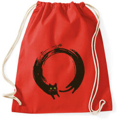 printfashion ZEN kör - enszó - Sportzsák, Tornazsák - Piros (257632)