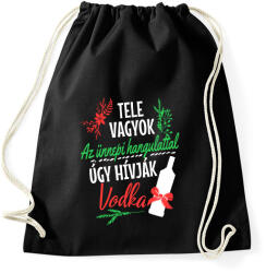printfashion Ünnepi hangulat - Sportzsák, Tornazsák - Fekete (1999302)