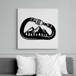 printfashion Hiking - Vászonkép - Fehér (6627333)