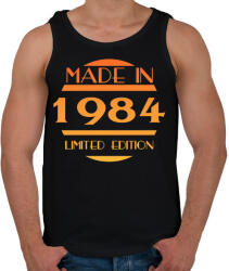 printfashion 1984 - Férfi atléta - Fekete (12778714)