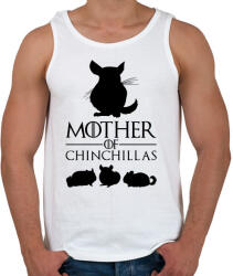 printfashion Mother of Chinchillas - Férfi atléta - Fehér (14486174)