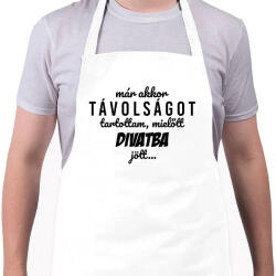 printfashion Távolságtartás - Kötény - Fehér (4912824)
