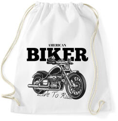printfashion Chopper - Sportzsák, Tornazsák - Fehér (4236028)