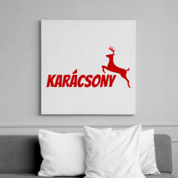printfashion KARÁCSONY 2 - Vászonkép - Fehér (10752942)