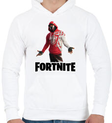 printfashion Champion Stash'd - fortnite - Férfi kapucnis pulóver - Fehér (15730610)
