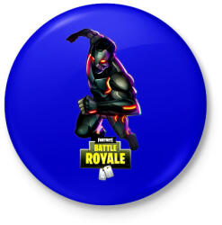 printfashion Fortnite battle royale art - Kitűző, hűtőmágnes - Királykék (5593154)