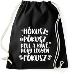 printfashion Hókusz Pókusz - Sportzsák, Tornazsák - Fekete (16664087)
