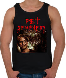 printfashion PETSEMETERY - Férfi atléta - Fekete (1975881)