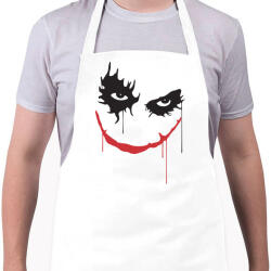 printfashion Rémisztő joker mosoly - Kötény - Fehér (4914035)