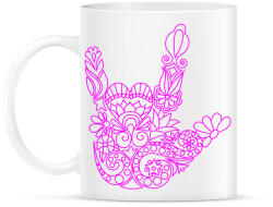printfashion Love jel - Bögre - Fehér (2297997)