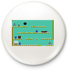 printfashion Impossible Mission - Kitűző, hűtőmágnes - Fehér (6237937)