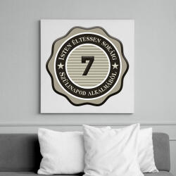 printfashion 7 - Vászonkép - Fehér (7307849)