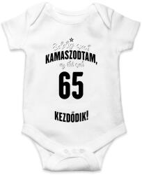 printfashion kamasz-65-black-white - Baba Body - Fehér (1330344)