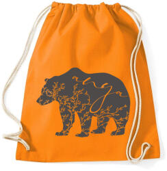 printfashion Anya maci szürke - Sportzsák, Tornazsák - Narancssárga (4782361)