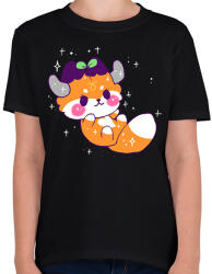 printfashion Horoszkóp - BIKA - Gyerek póló - Fekete (12706560)