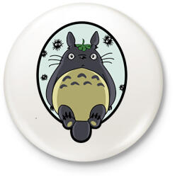 printfashion Totoro - Kitűző, hűtőmágnes - Fehér (13479560)