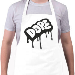 printfashion Dope logo - Kötény - Fehér (4909882)