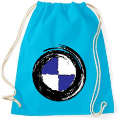 printfashion BMW tornádó - Sportzsák, Tornazsák - Surf blue (1165606)