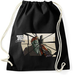 printfashion GTA intro - Sportzsák, Tornazsák - Fekete (2381183)