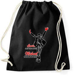 printfashion Michael Jackson - Annie - Sportzsák, Tornazsák - Fekete (11012640)