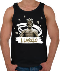 printfashion László király - Férfi atléta - Fekete (9944479)
